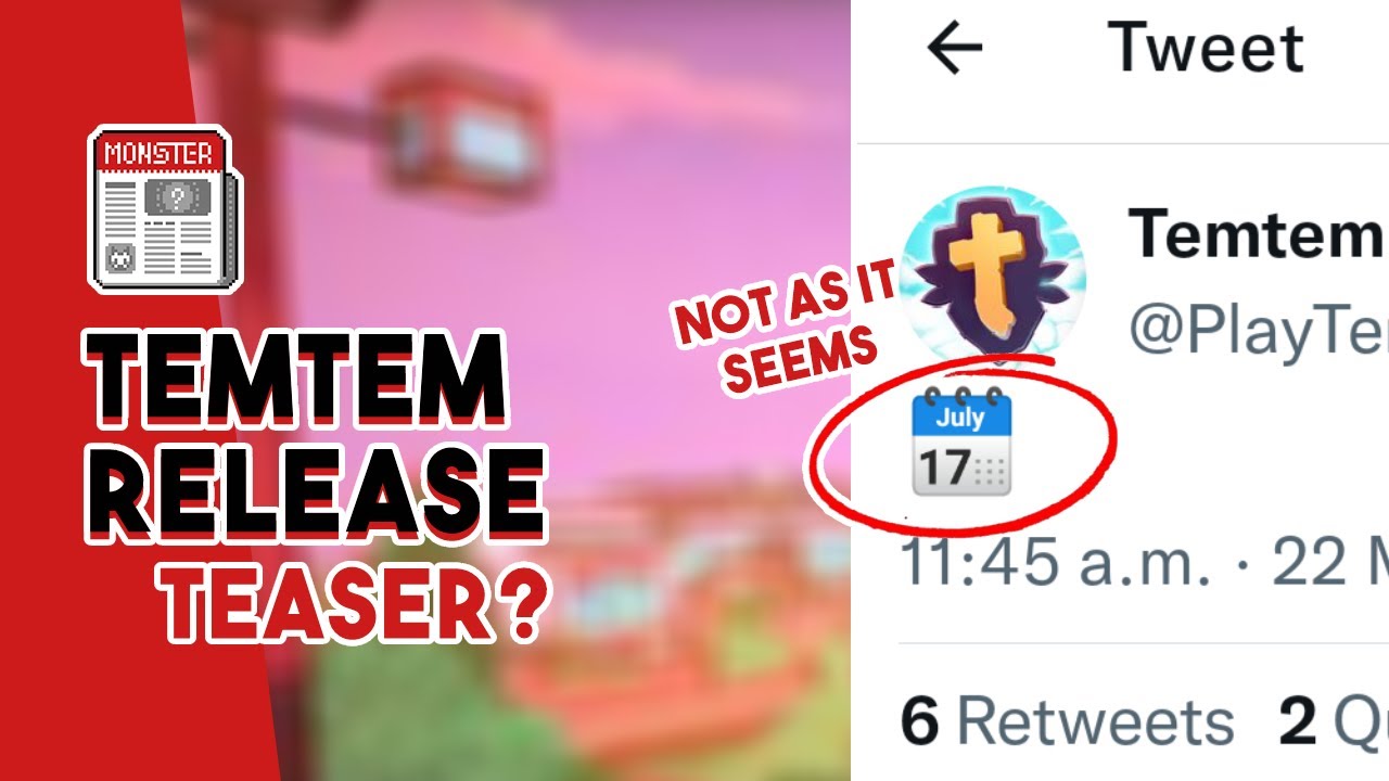 Temtem Release Date Confirmed? Well.. Not Really