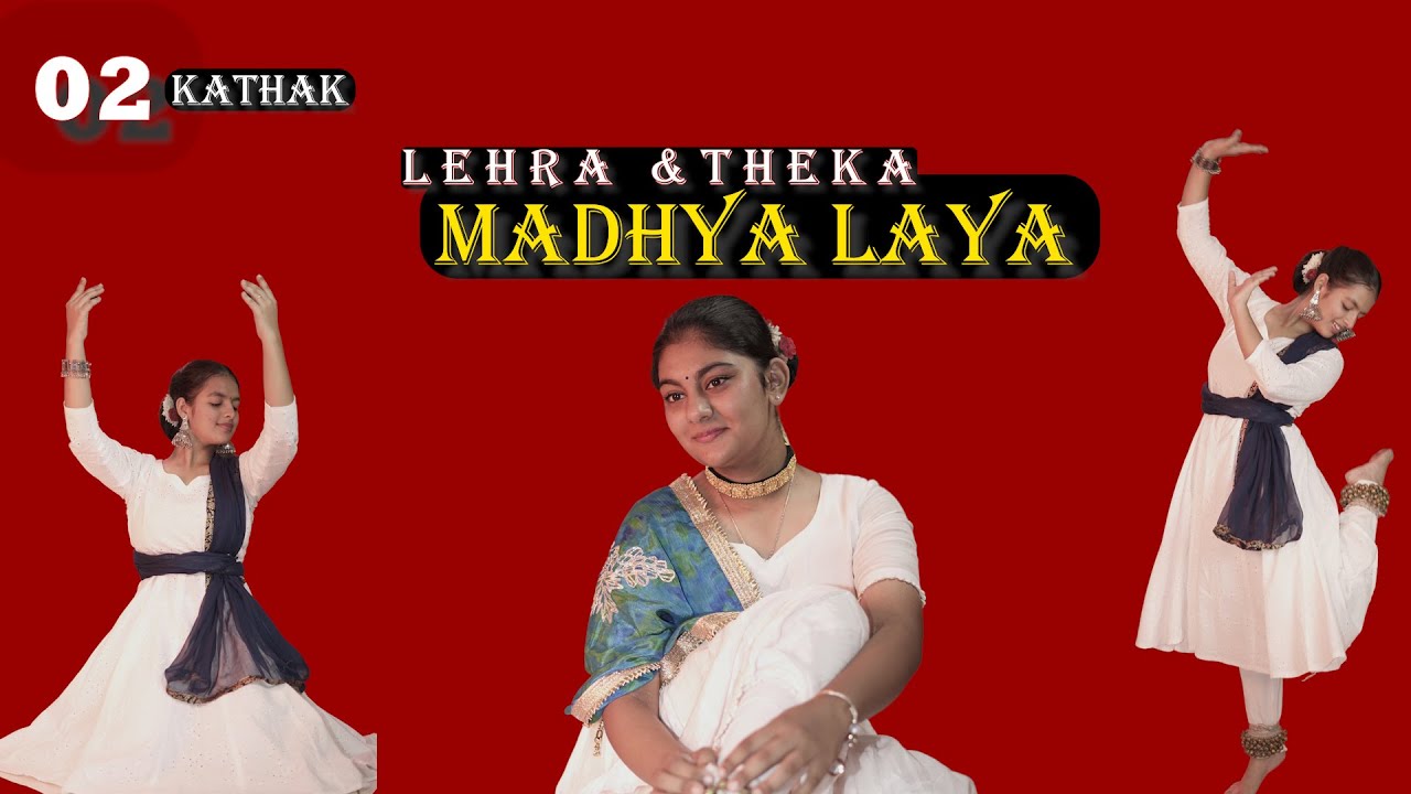Teental Lehra/Nagma in Vilambit Laya | Kathak Practice/Riyaz Music Indian Classical Dance