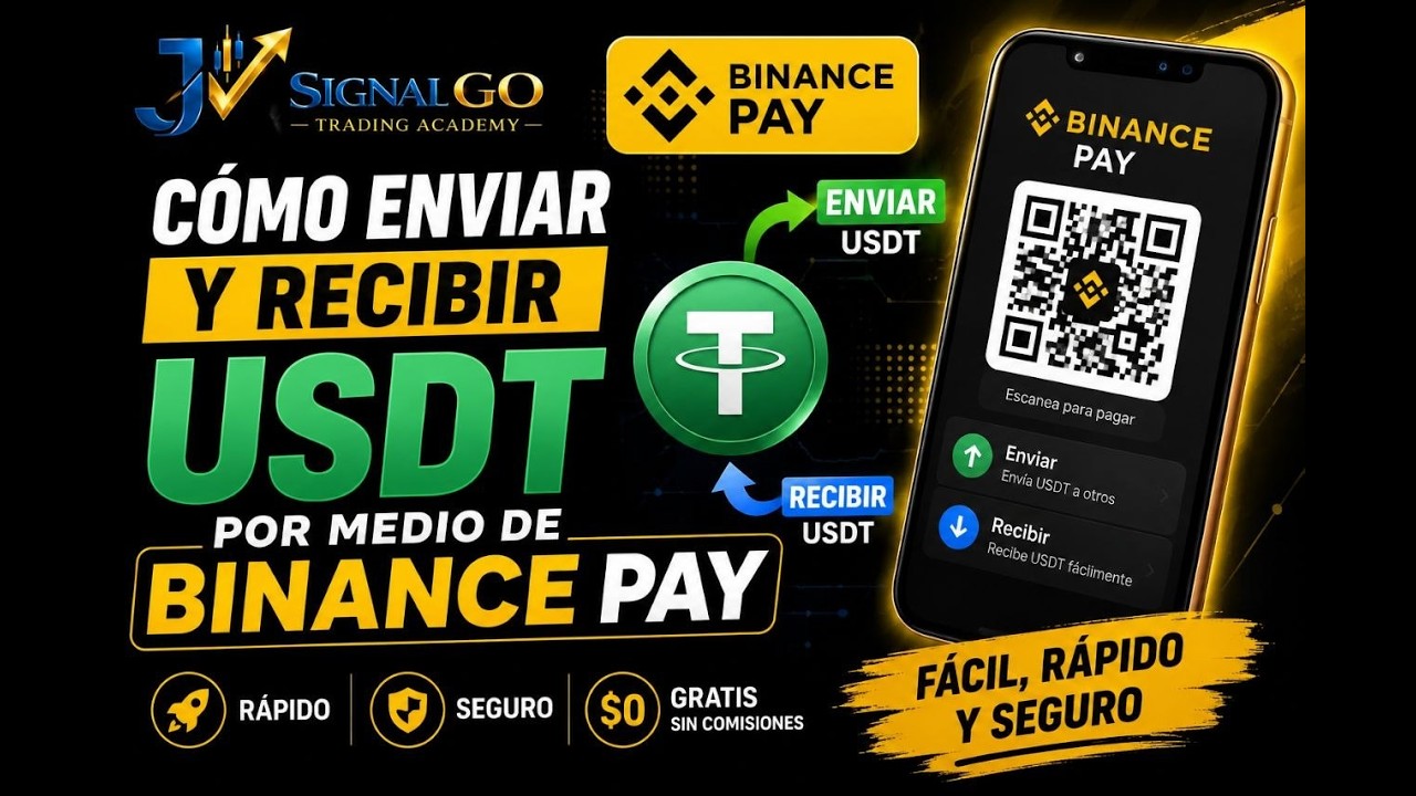 🚀 &iexcl;APRENDE A ENVIAR Y RECIBIR USDT POR BINANCE PAY! 🚀