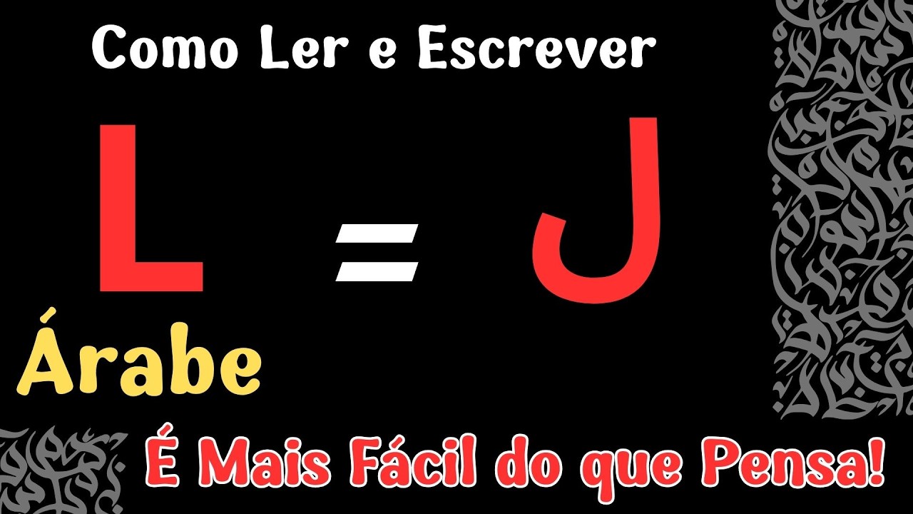 Ler e Escrever em Árabe é Fácil – Prove! O Desafio que Vai Mudar Sua Opinião Sobre o Árabe!