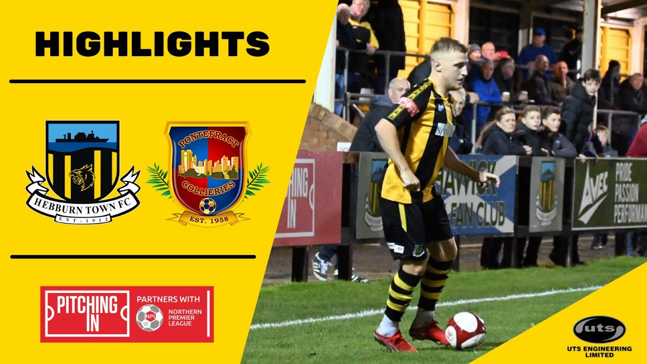 HIGHLIGHTS | Hebburn Town 0-1 Pontefract Collieries
