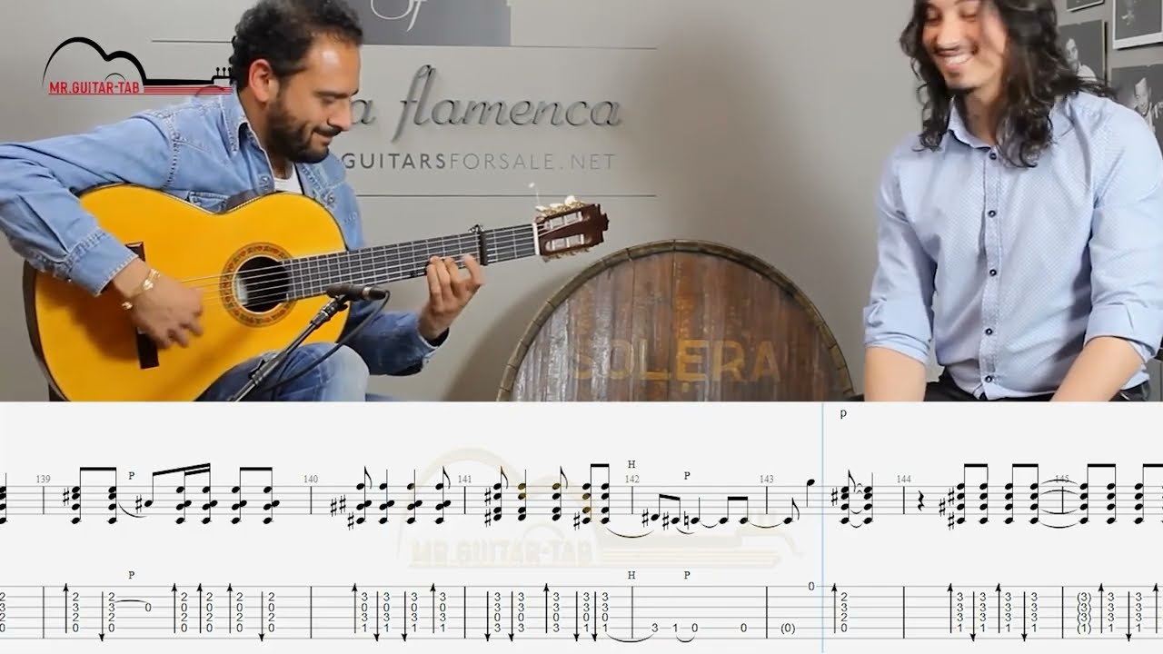 Diego del Morao tab _ por buleria in solera flamenc_ guitar tutorial