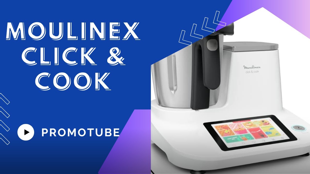 ✅​ ROBOT DE COCINA MOULINEX CLICK&COOK - OLVIDATE DE LA THERMOMIX 😀​​🍲​🥣​🥗​🧈​🍜​​