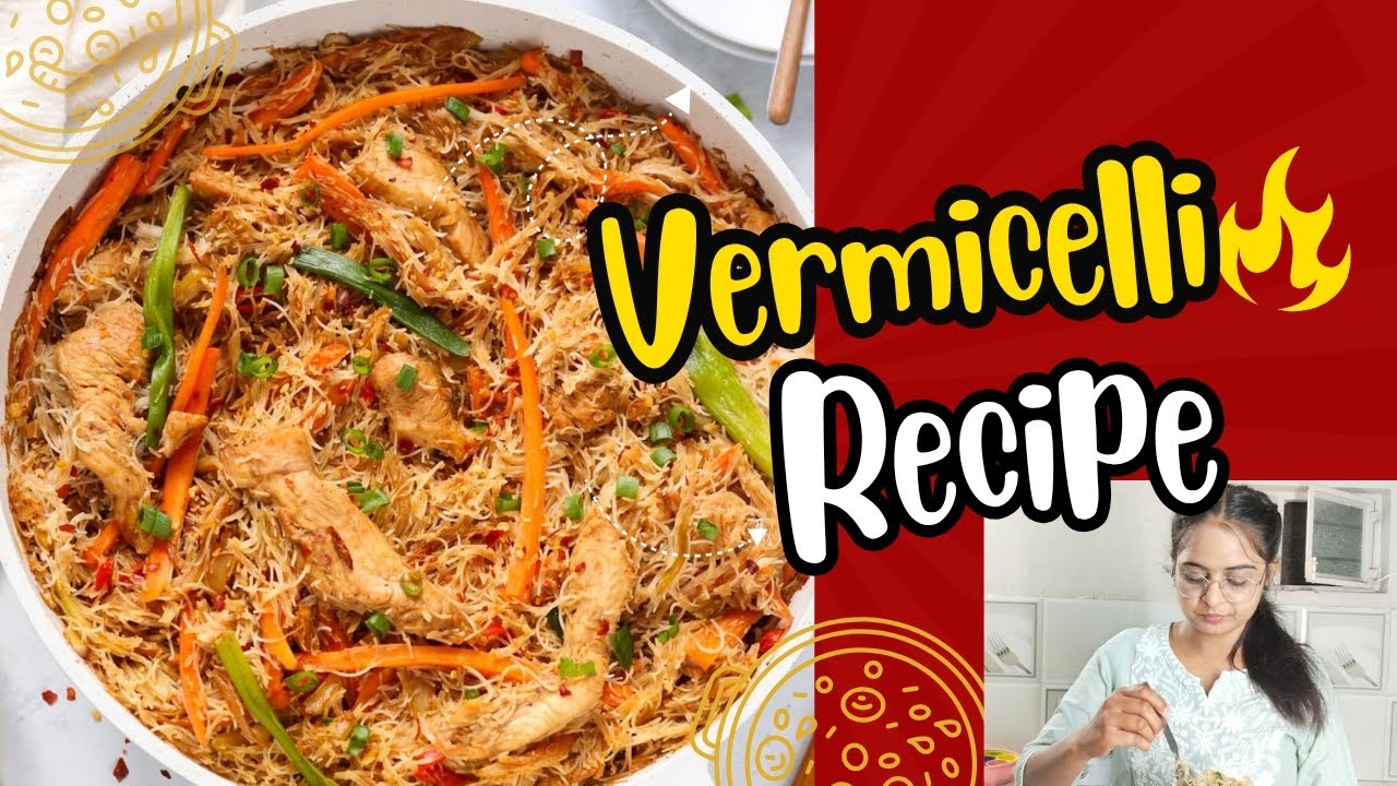 Vermicelli recipe 😋.#viralrecipe#tastyfood#new video#@kalewakitchen.