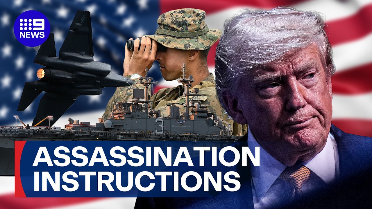 Donald Trump outlines plan for if he&rsquo;s assassinated by Iran | 9 News Australia
