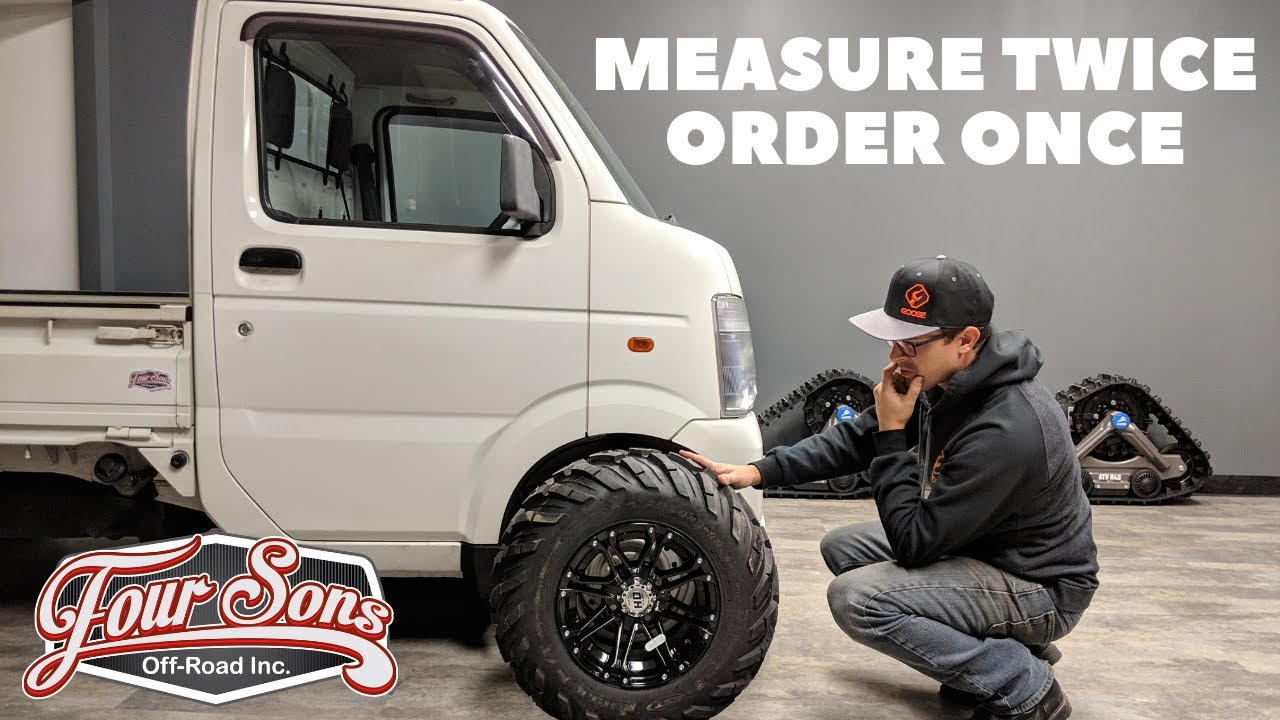 What Tires and Rims Fit on a Mini Truck? (Check out our channel for videos of ATV tires on Trucks)