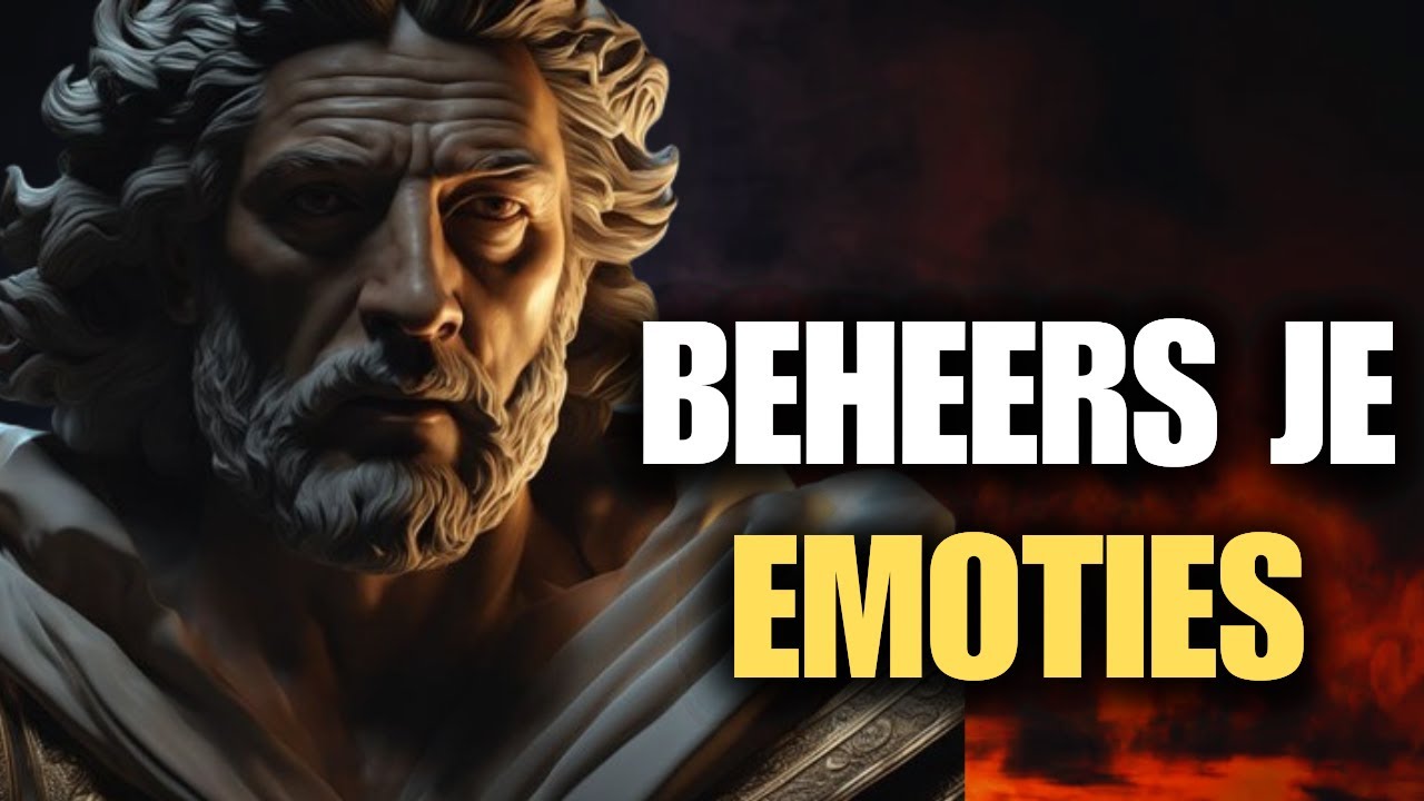 Stoïcijnse Lessen om je EMOTIES te BEHEERSEN | Stoïcisme