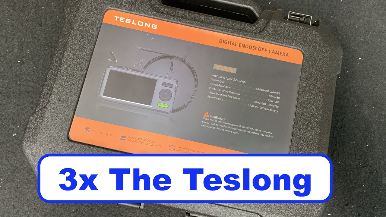 Teslong NTS500B Triple Lens Endoscope Camera
