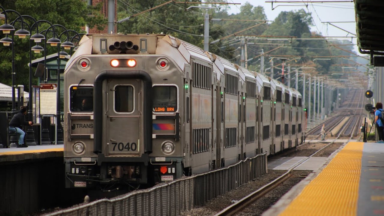 NJ Transit on the North Jersey Coast Line in 2023