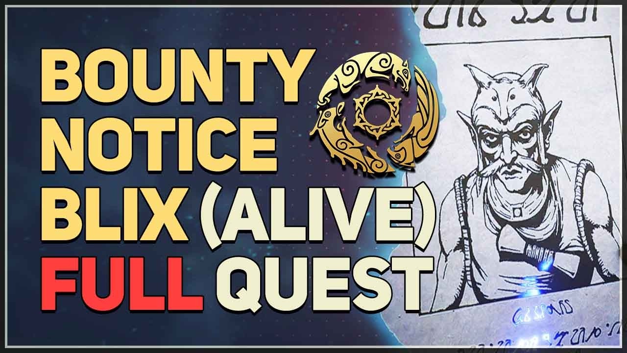 Bounty Notice Blix FULL QUEST Crimson Desert (Alive)