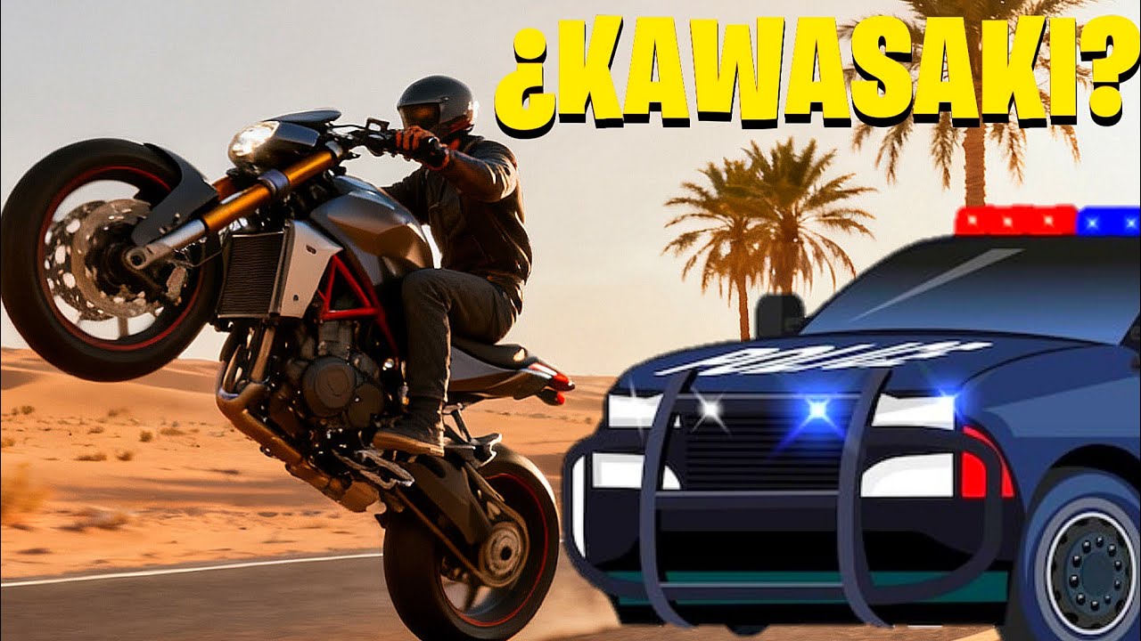 CRIMINAL vs TODO LA POLICÍA de WHEELIE 3D 🚨🏍️