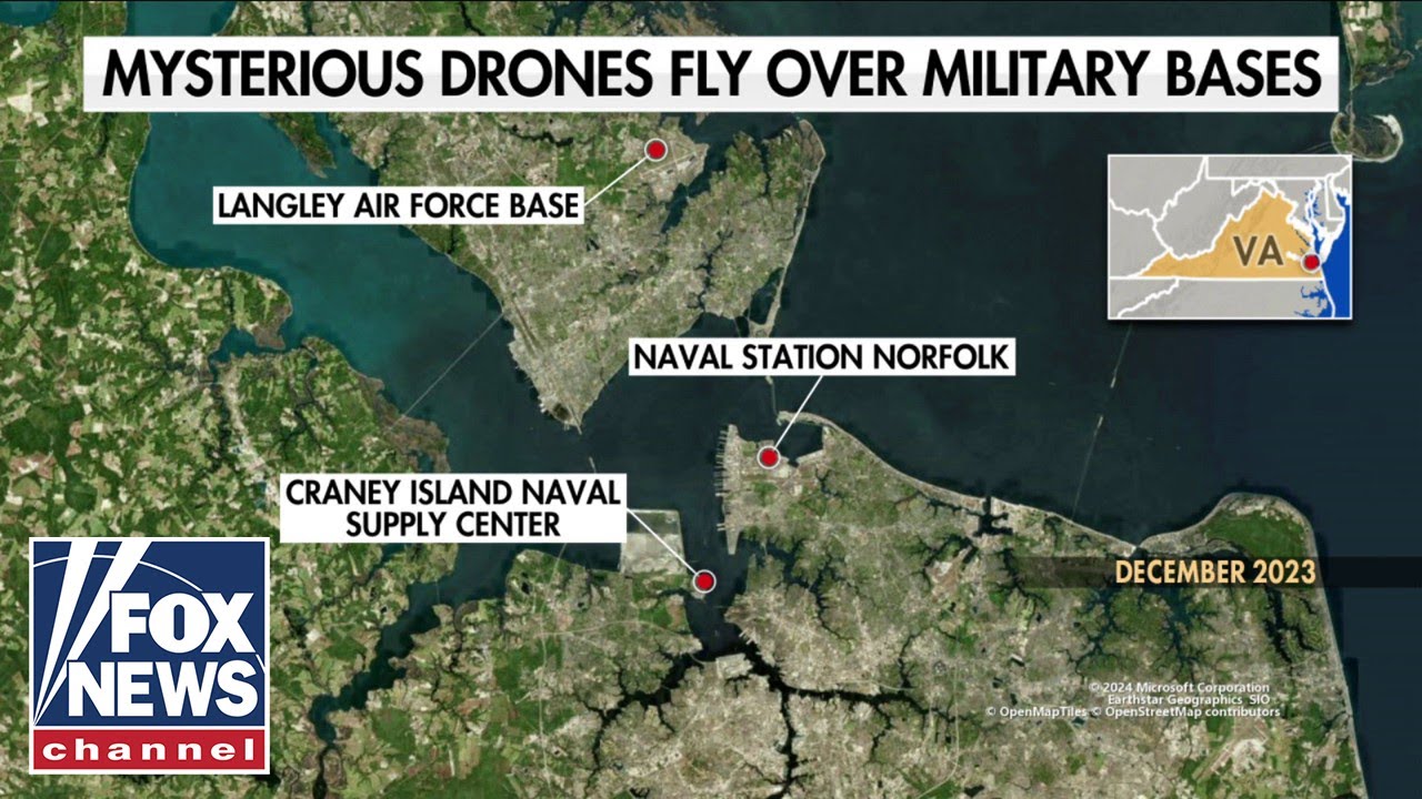 Mysterious drones swarmed over US military base for 17 days