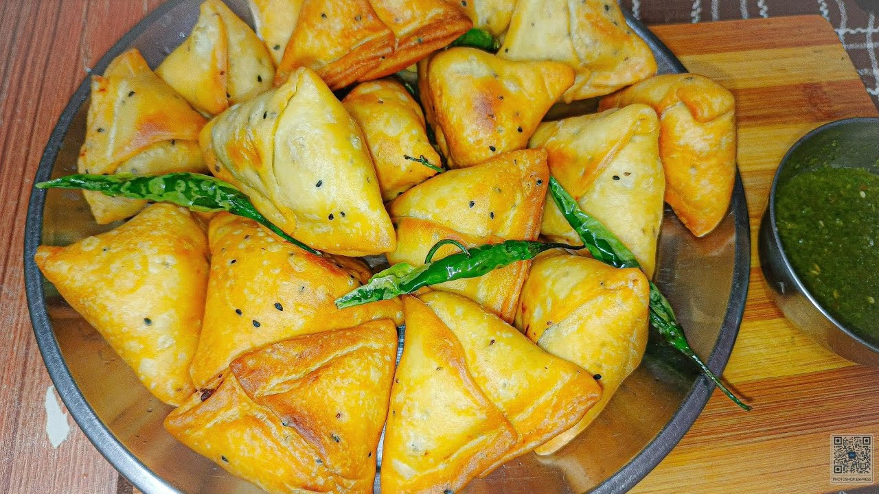 बिना लहसून और प्याज के बनाए टेस्टी और क्रिस्पी मिनी समोसा |tasty samosa recipe|dukaan wali samosa 