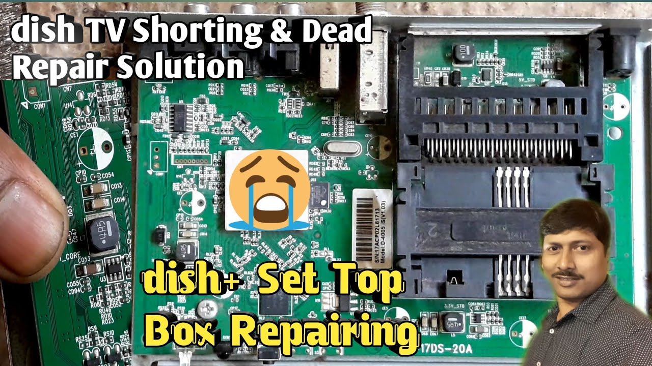 dish tv set top box not working | dish+ set top box no glow signal Light | No signal dishtv box