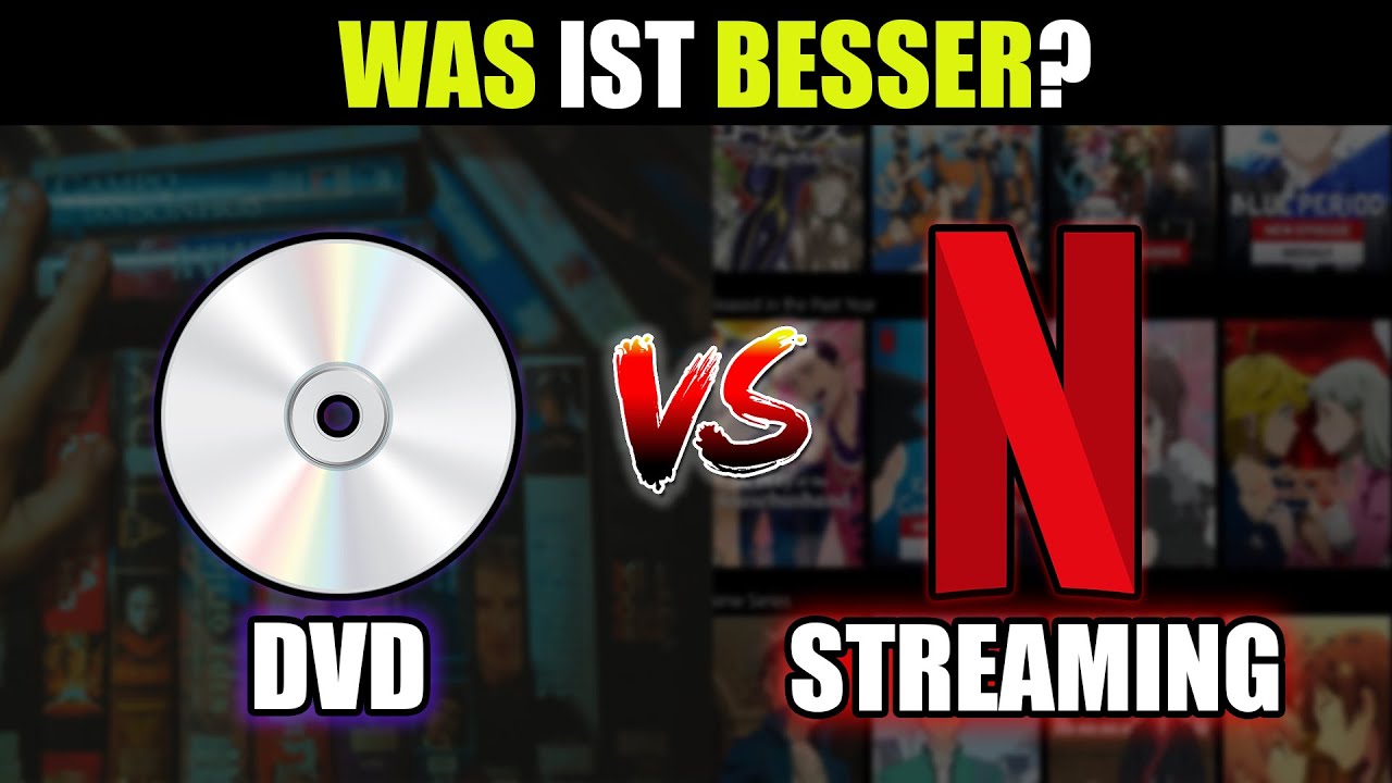 DVD vs STREAMING - Warum DU alles ÜBERDENKEN solltest!
