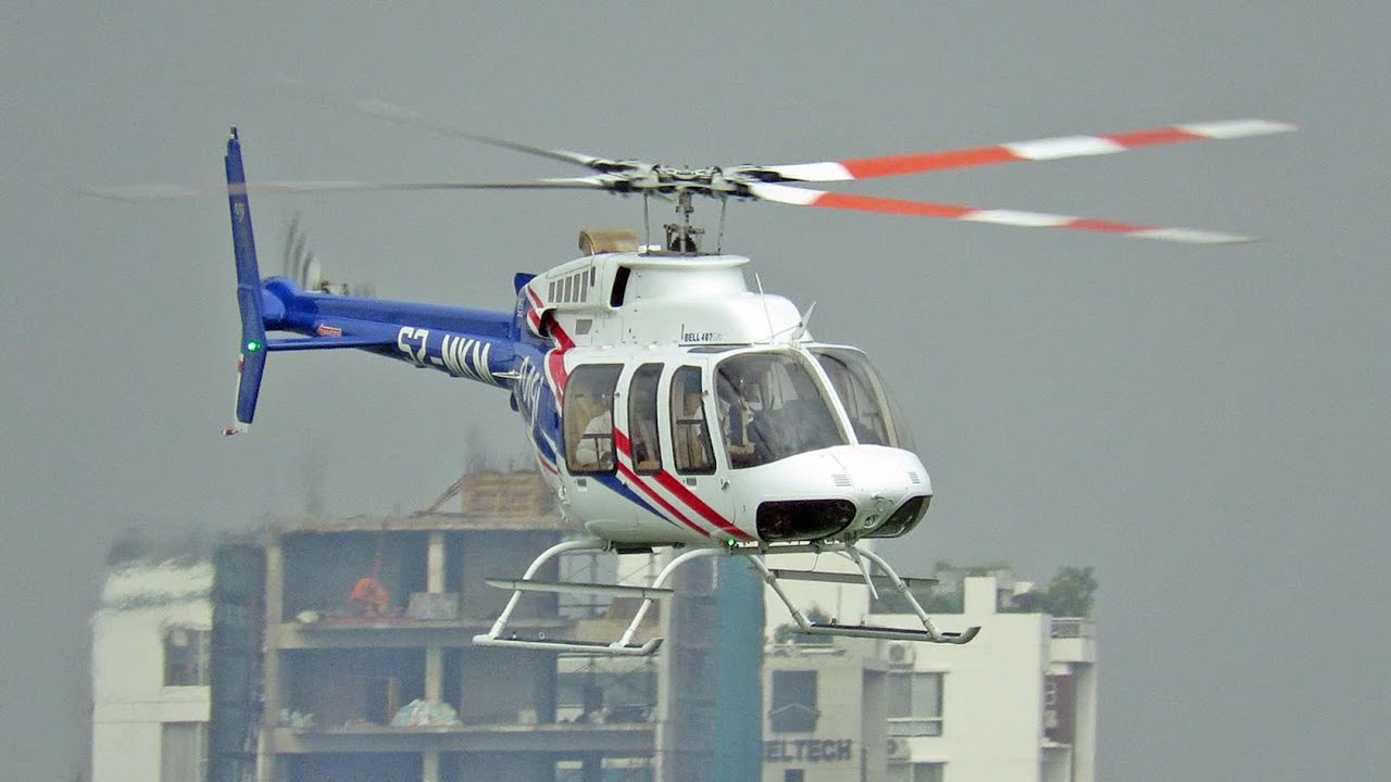 Helicopter Operations from Dhaka Airport with Live ATC