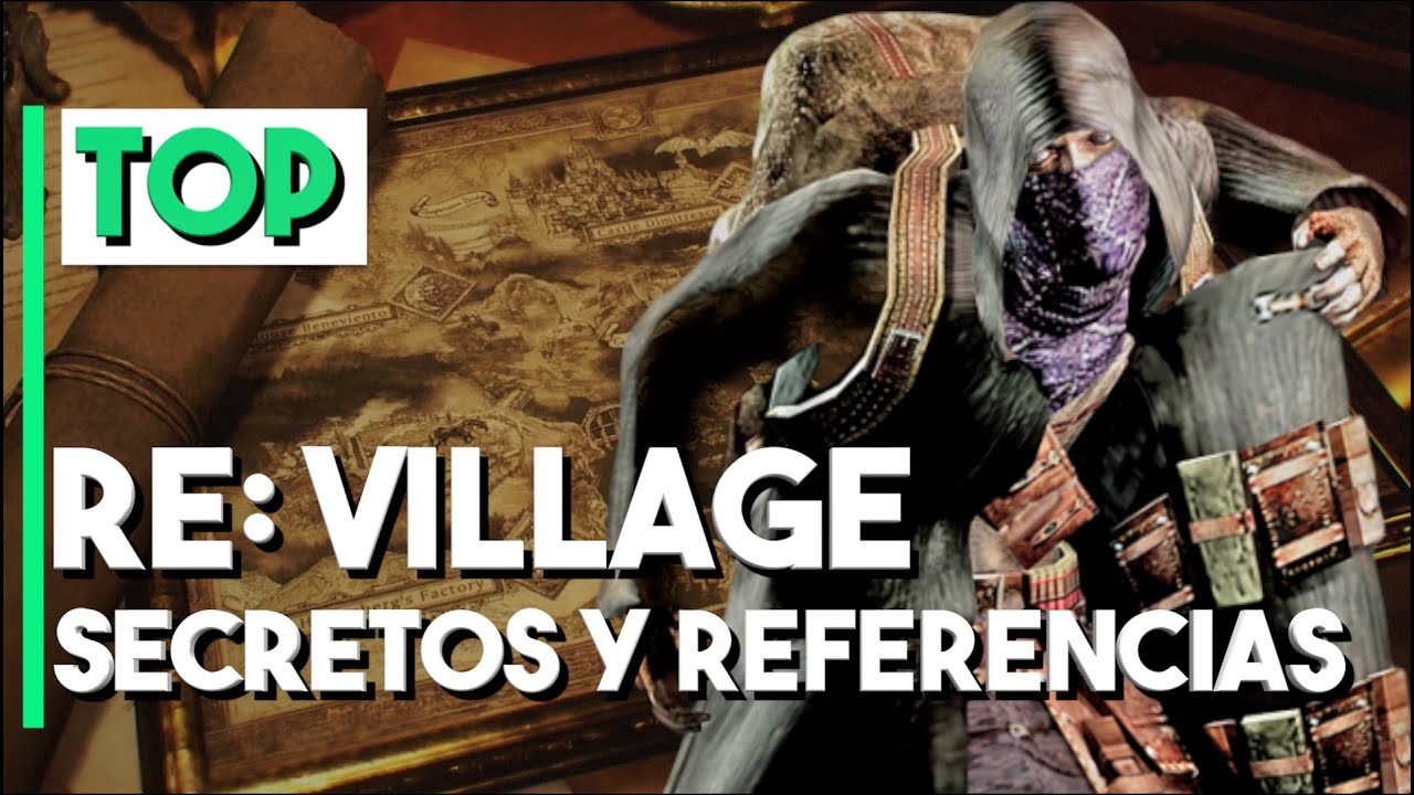 10 SECRETOS y REFERENCIAS que QUIZÁ NO VISTE en RESIDENT EVIL VILLAGE