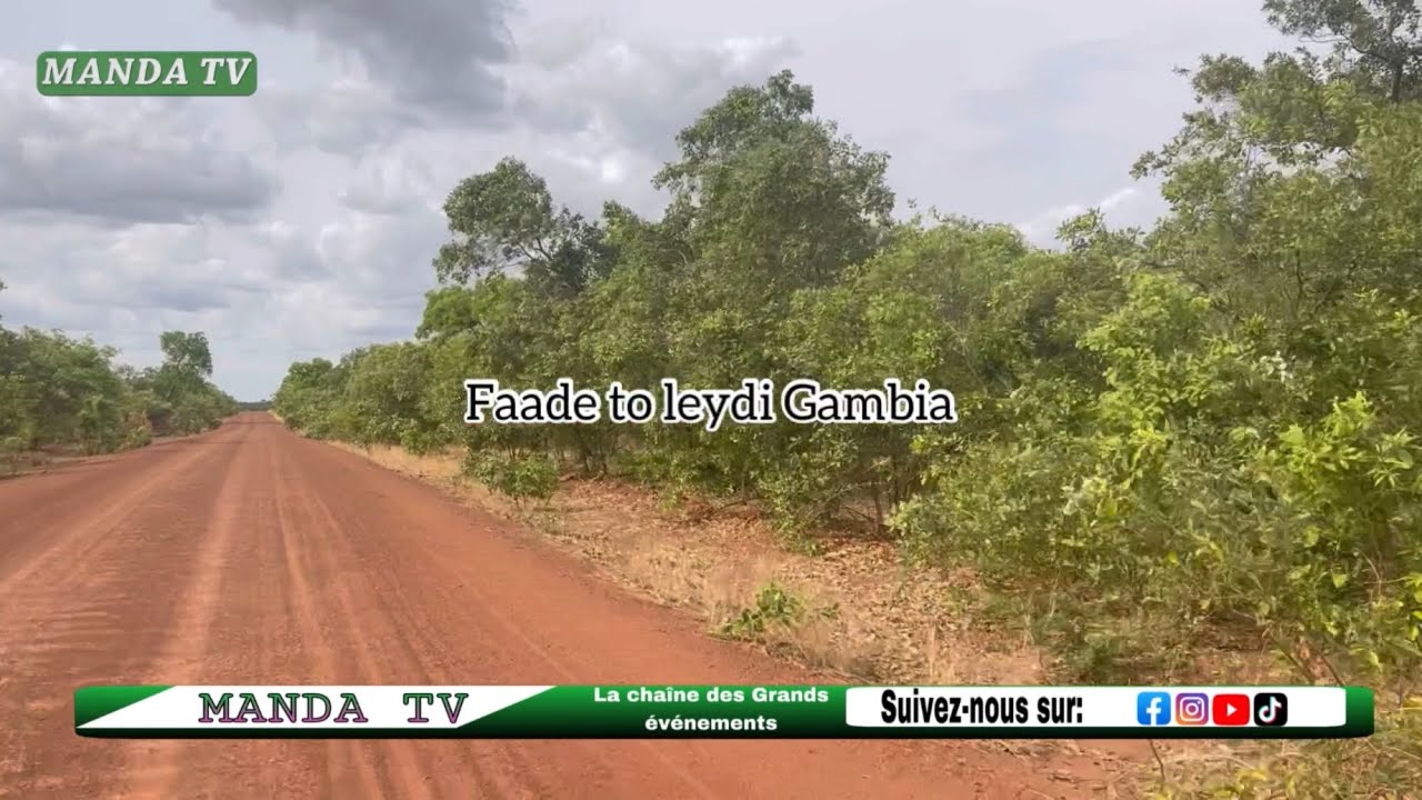 D&eacute;part de  L'&eacute;quipe Manda tv vers Gambie du 30 juin 2023