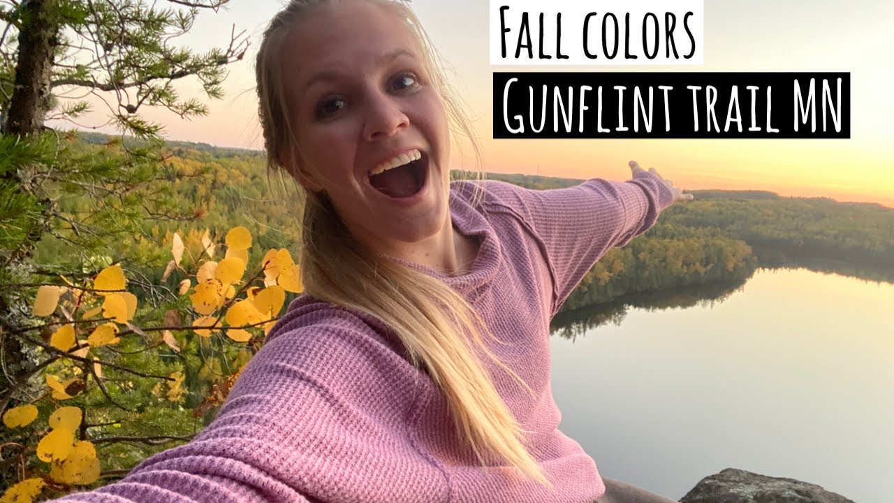 HONEYMOON BLUFF Peak Fall Colors Gunflint Trail MN
