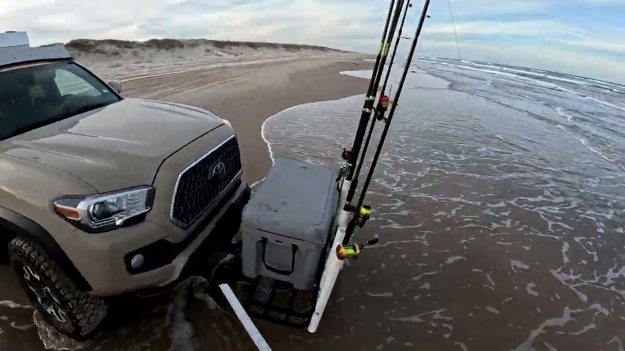 Padre Island National Seashore camping and fishing Nov 4, 5 ,6