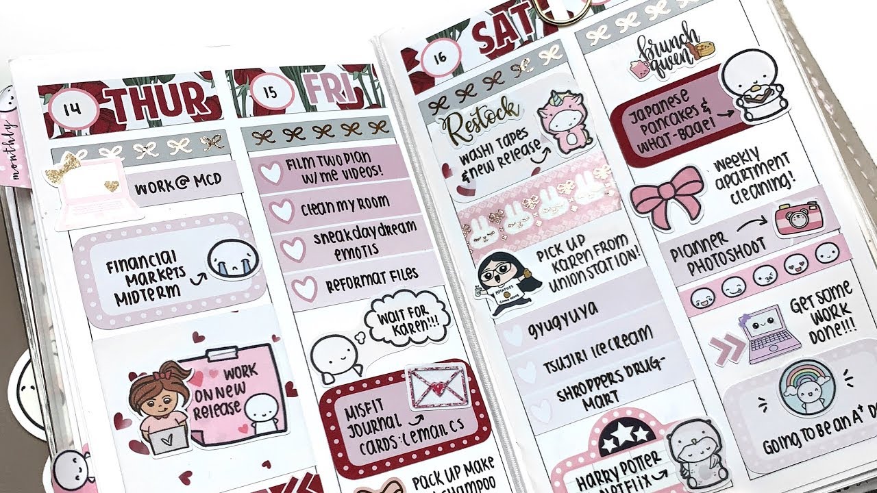 Plan With Me: FoxyFix (Ft. ThePaperlyBowtique, Annieplansprintables)