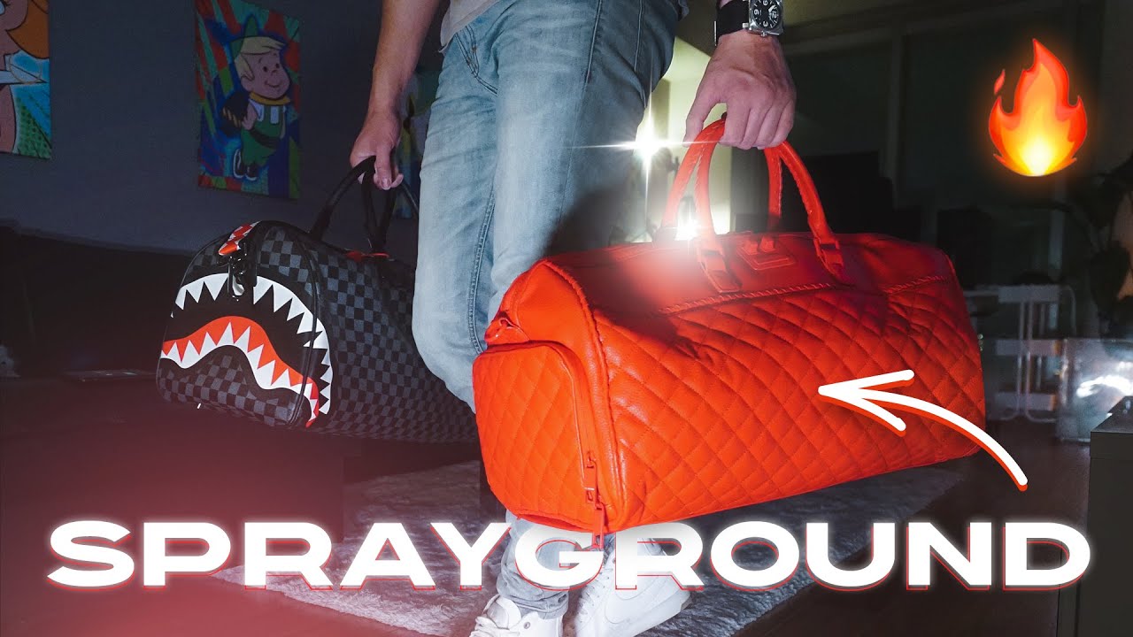 BEST Hypebeast Bags In 2022!? - SPRAYGROUND Duffle Review