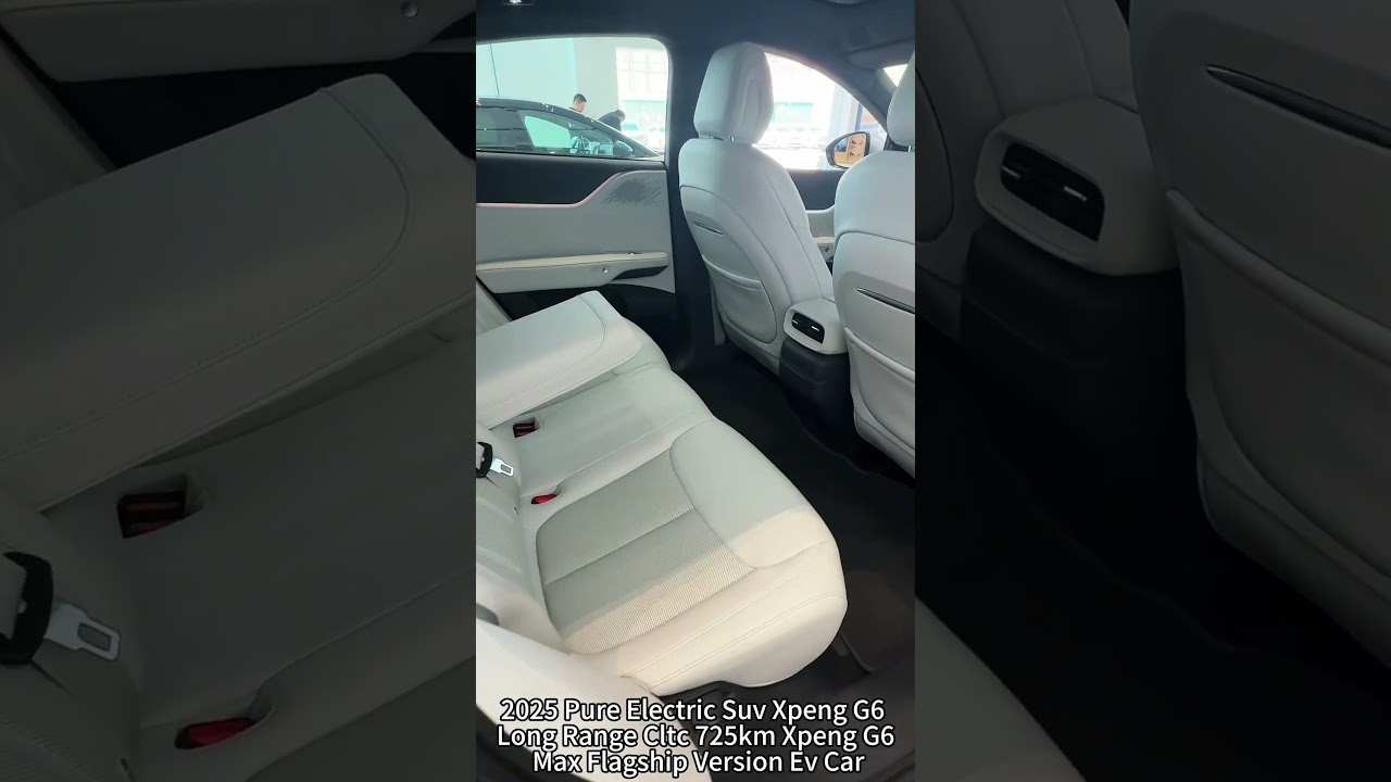 2025 Pure Electric Suv Xpeng G6 Long Range Cltc 725km Ev Car #automobile