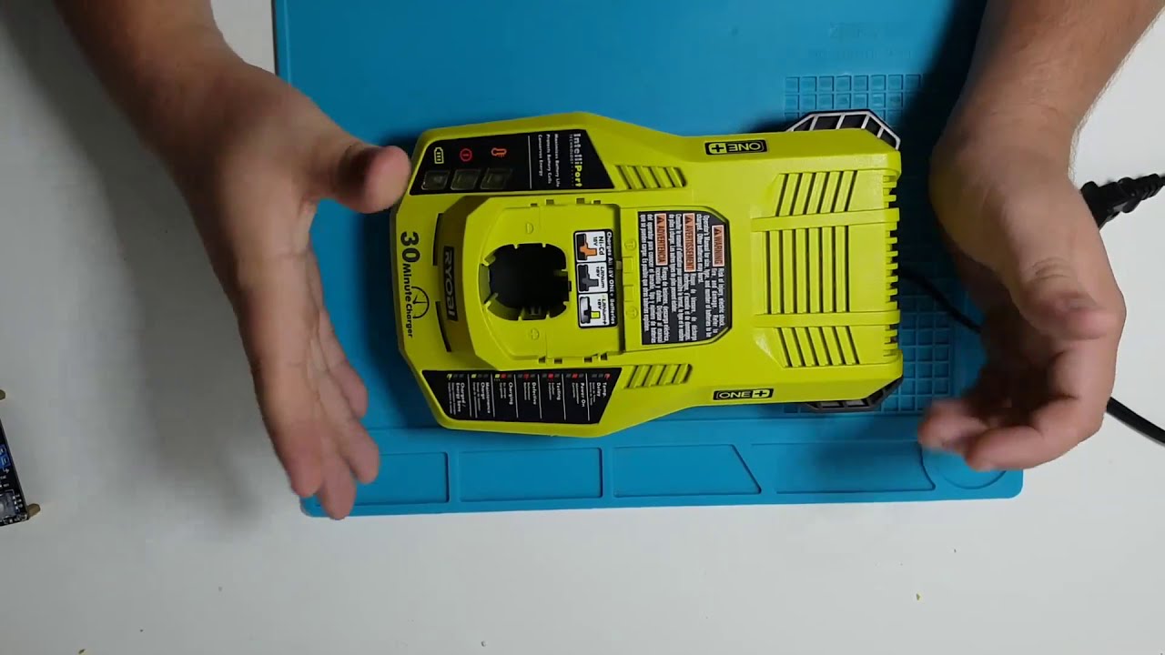Ryobi переделка зарядки с 110 на 220 вольт зарядка P117