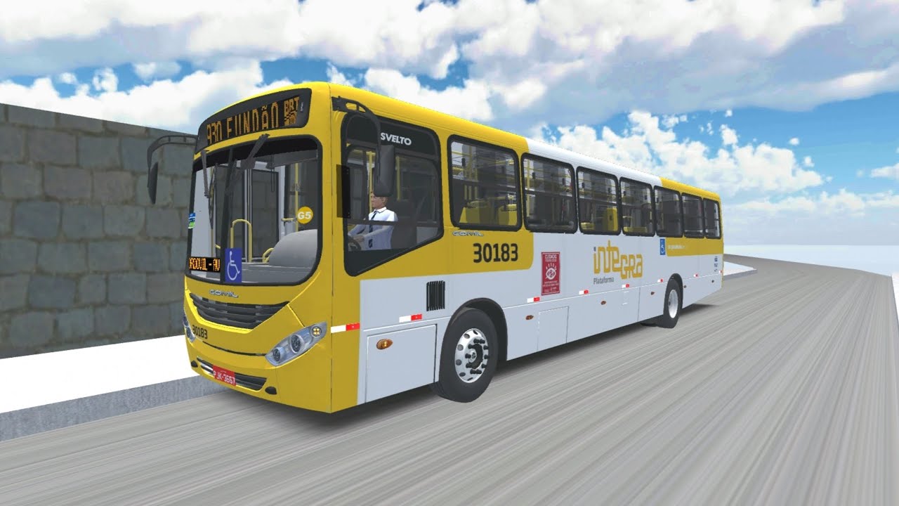 🟡[PROTON BUS] SAIU‼️ MOD DE ÔNIBUS COMIL SVELTO 2012 DA SALVADOR/BA COM CHASSI SCANIA❗🚍😍