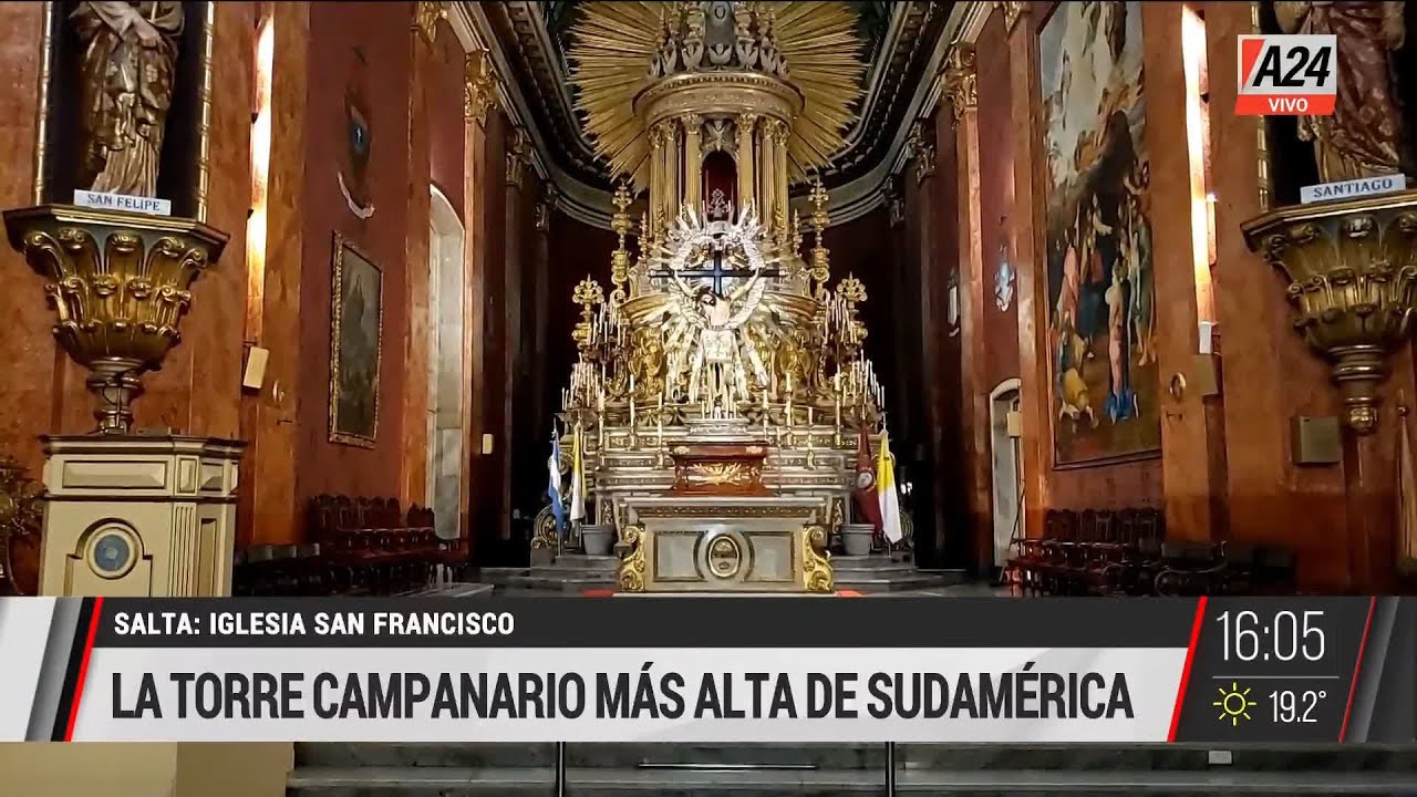Salta: se realizó el Vía Crusis en el cerro San Bernardo I A24