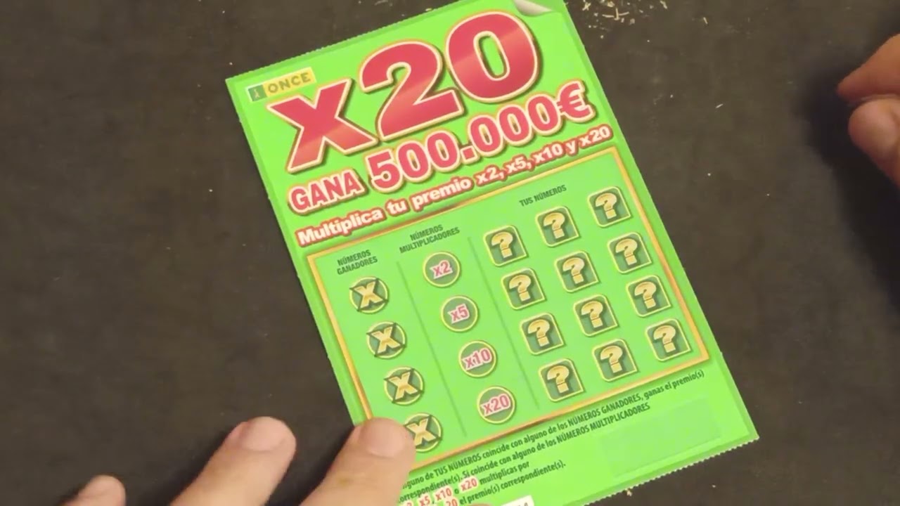 42# Buscando la suerte!! #Rascas ONCE 3 X10 y 2 X20. 16E inversión!!! #premio #juego #scratch