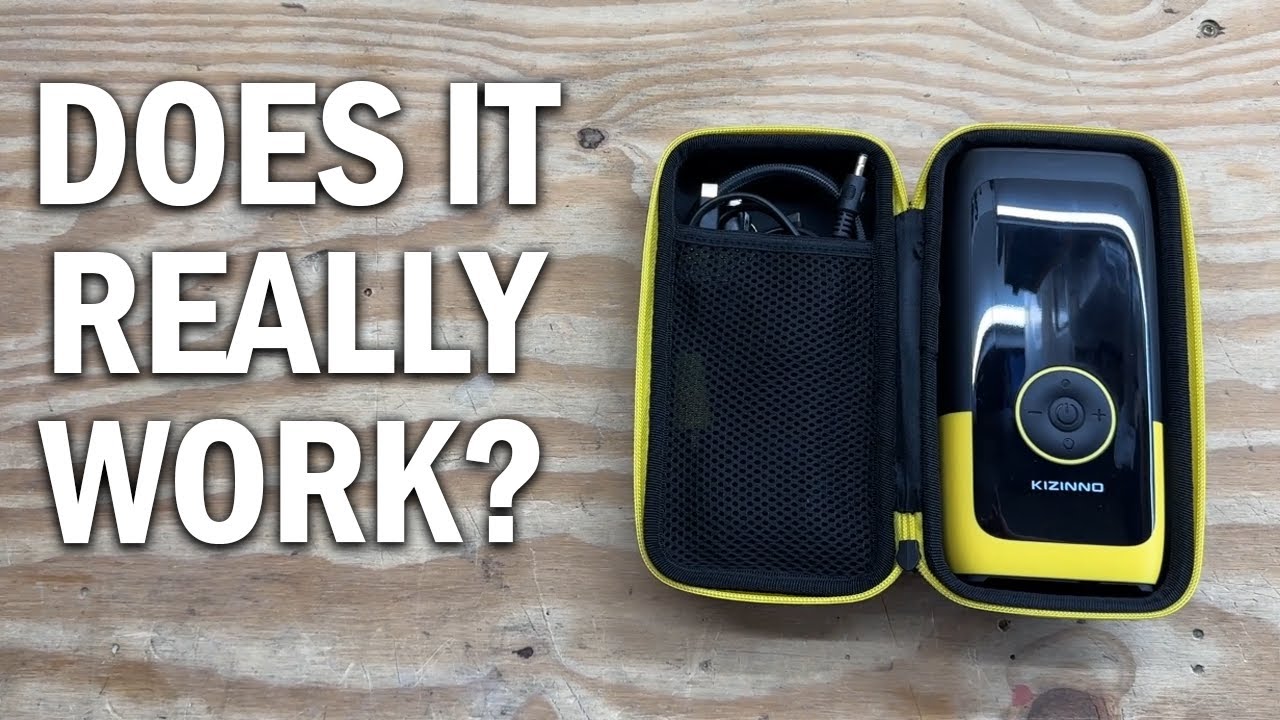 KIZINNO Tire Inflator Portable Air Compressor Review - Does It Really Work?