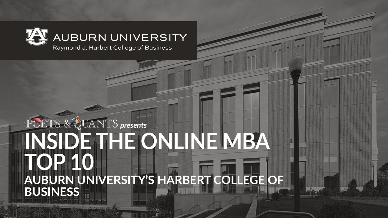 Inside Online MBA Top 10: Auburn University's Harbert College Of Business
