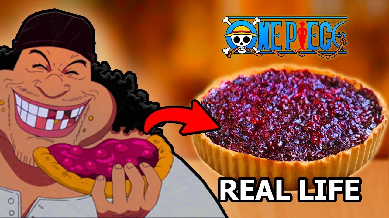 Blackbeard's Cherry Pie from One Piece - THE BEST ANIME PIE?! - ワンピース