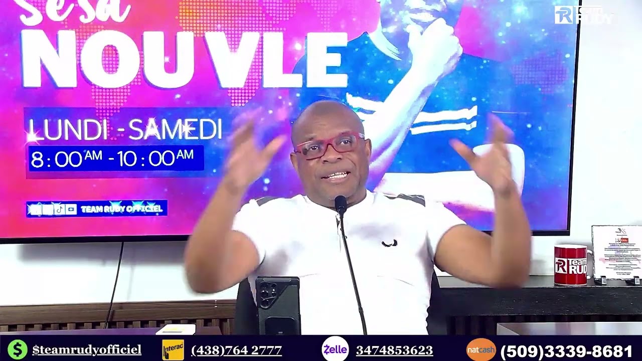 RUDY PALE TOUT VERITE SOU FASON LèZOM AP TRETE MOUN