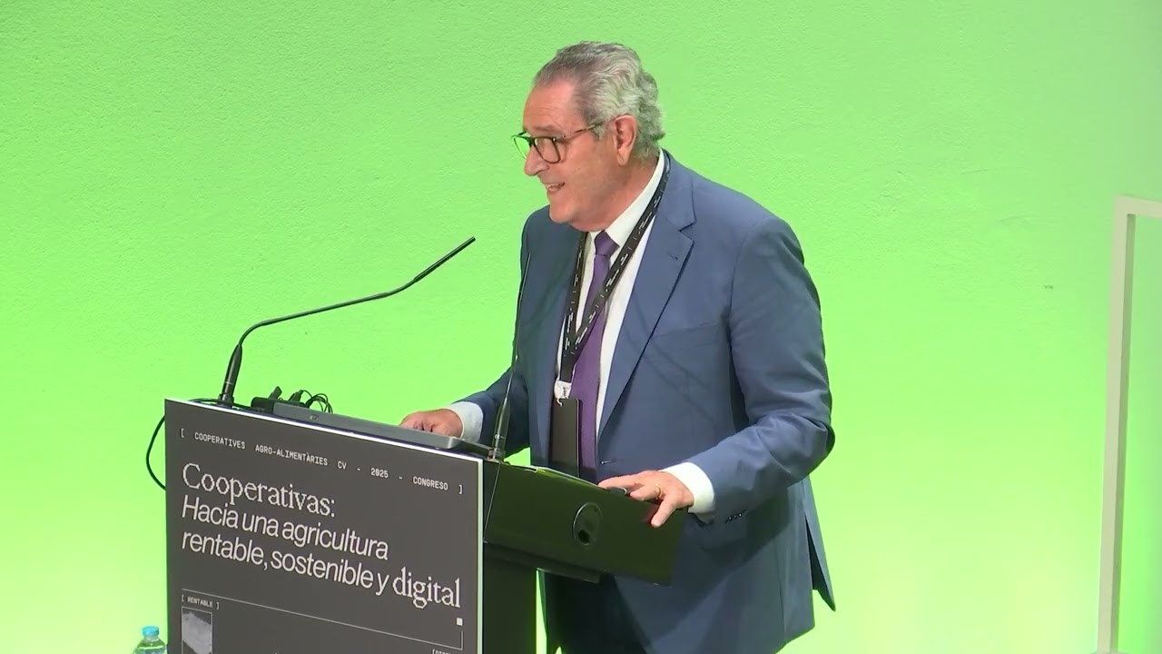 Congreso Cooperatives Agro-alimentàries - Clausura. Cirilo Arnandis. (31-10-2025)