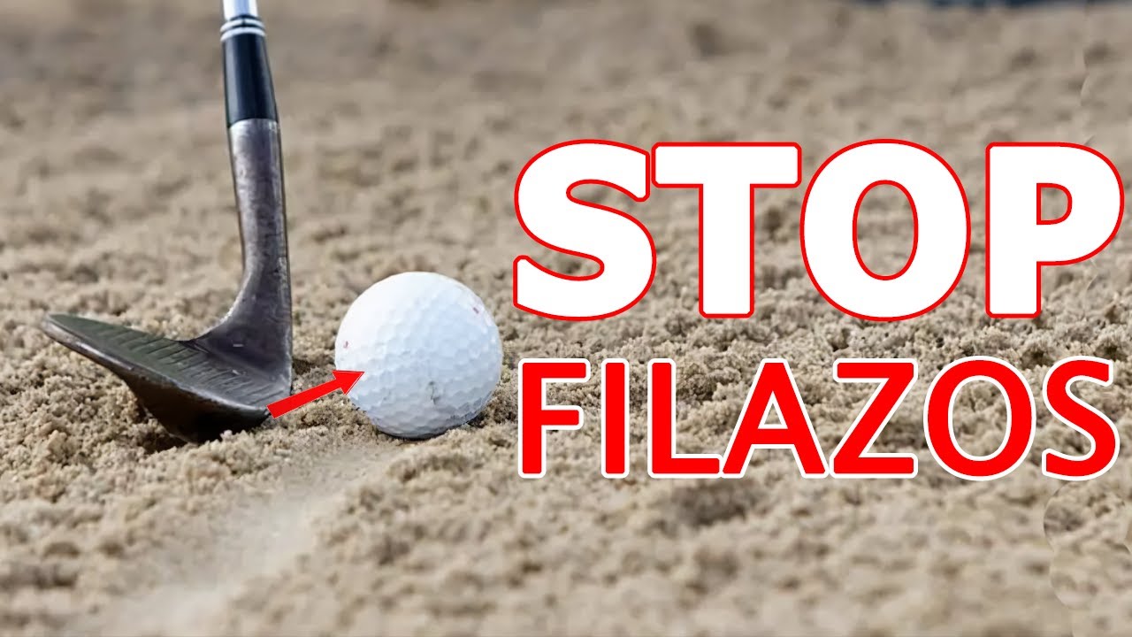 Ejercicio para CORREGIR el FILAZO en Bunker en golf