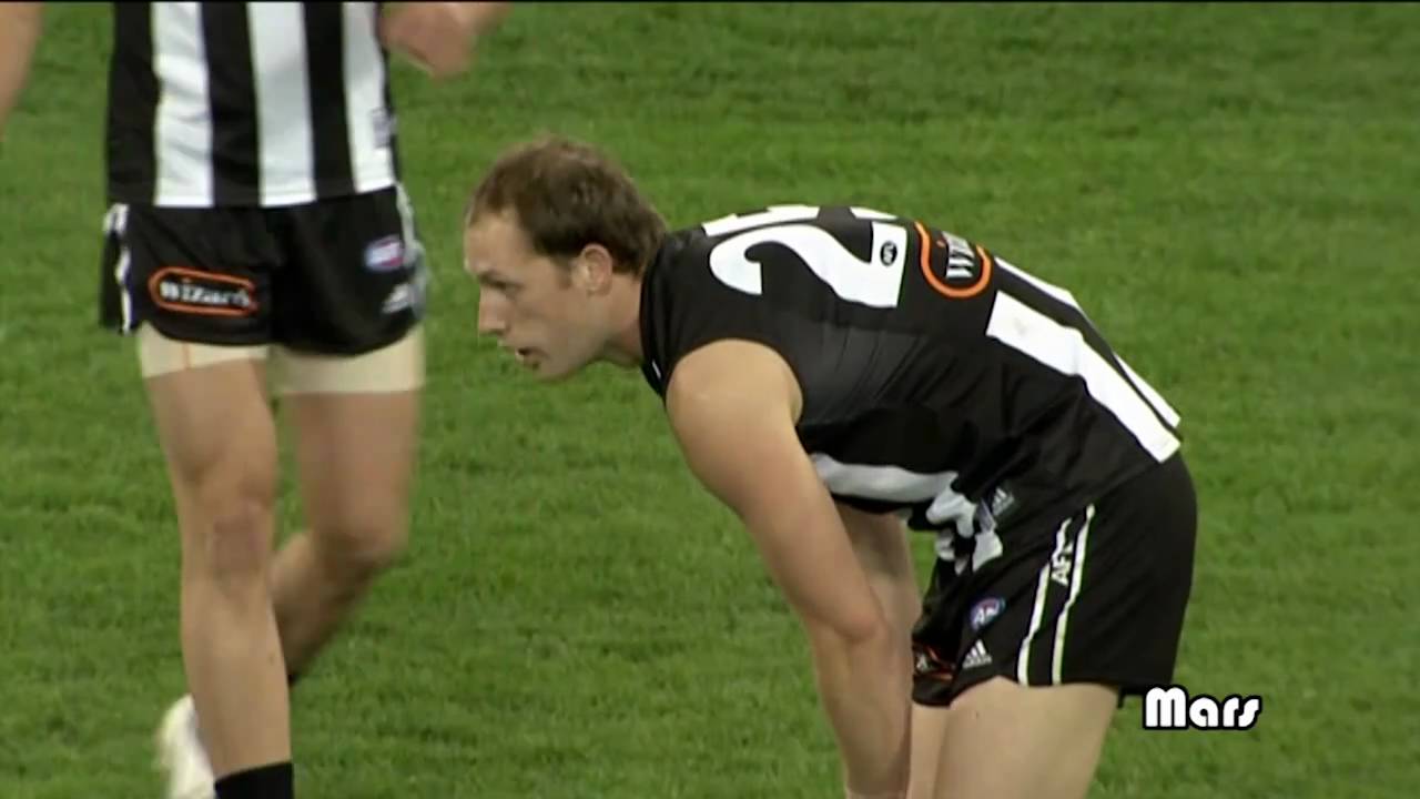 Josh fraser runs down Leo Barry for a goal to Travis Cloke