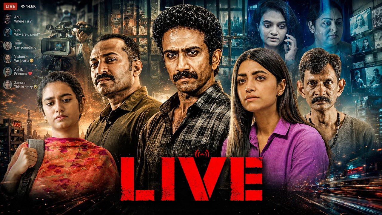 Live (2023) Hindi Dubbed Full Movie | Malayalam Social Thriller | Full HD