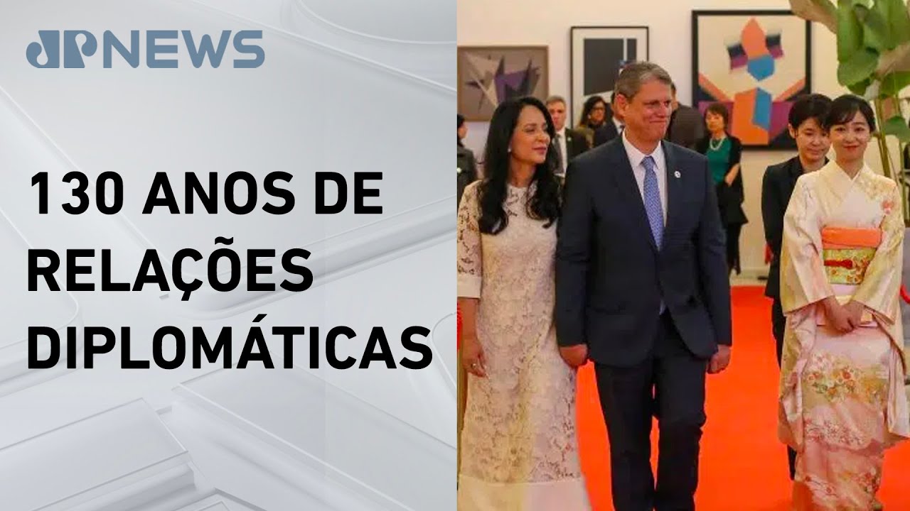 Tarcísio de Freitas concede Ordem do Ipiranga à princesa do Japão