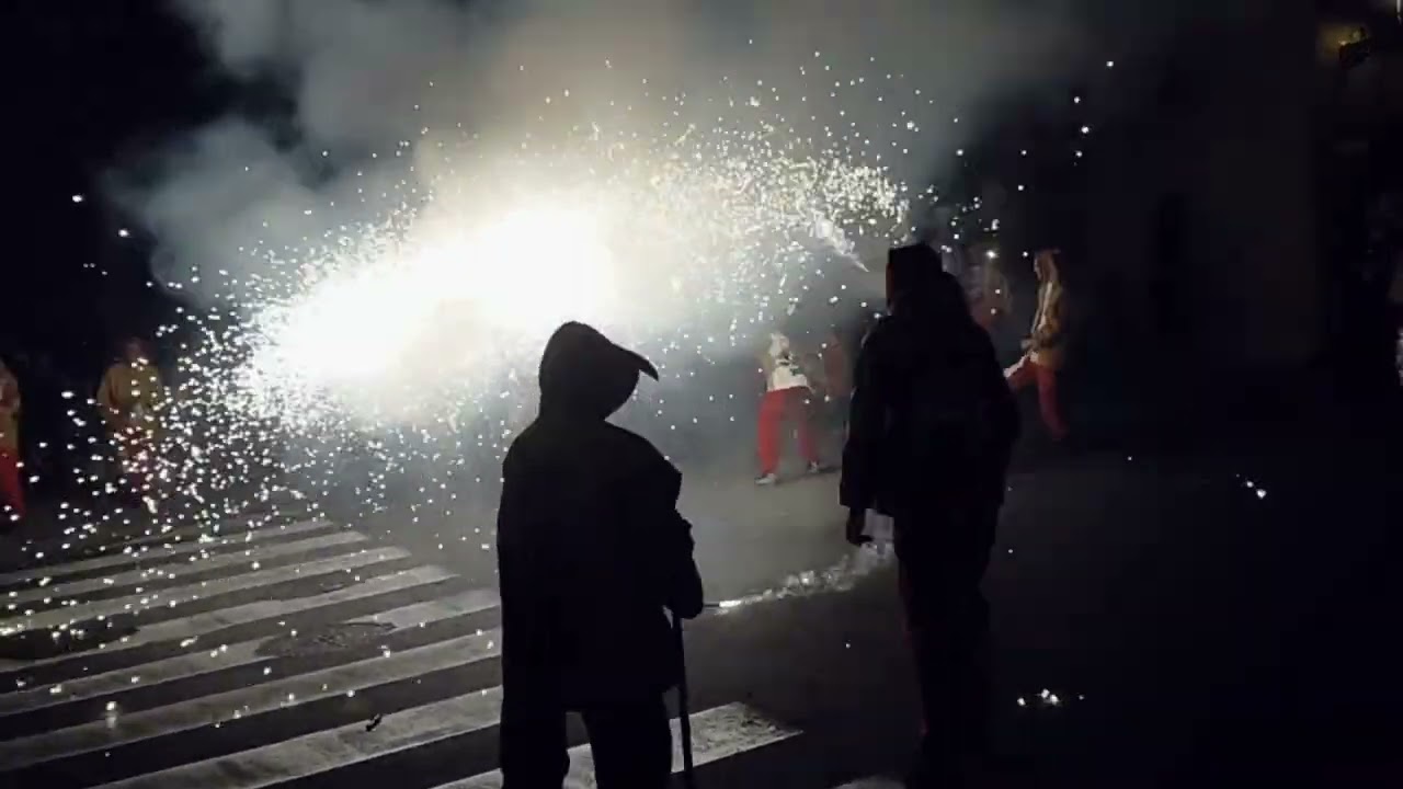 El dia  del focs  als bruixots d'alcover i algun poble o ciudad.