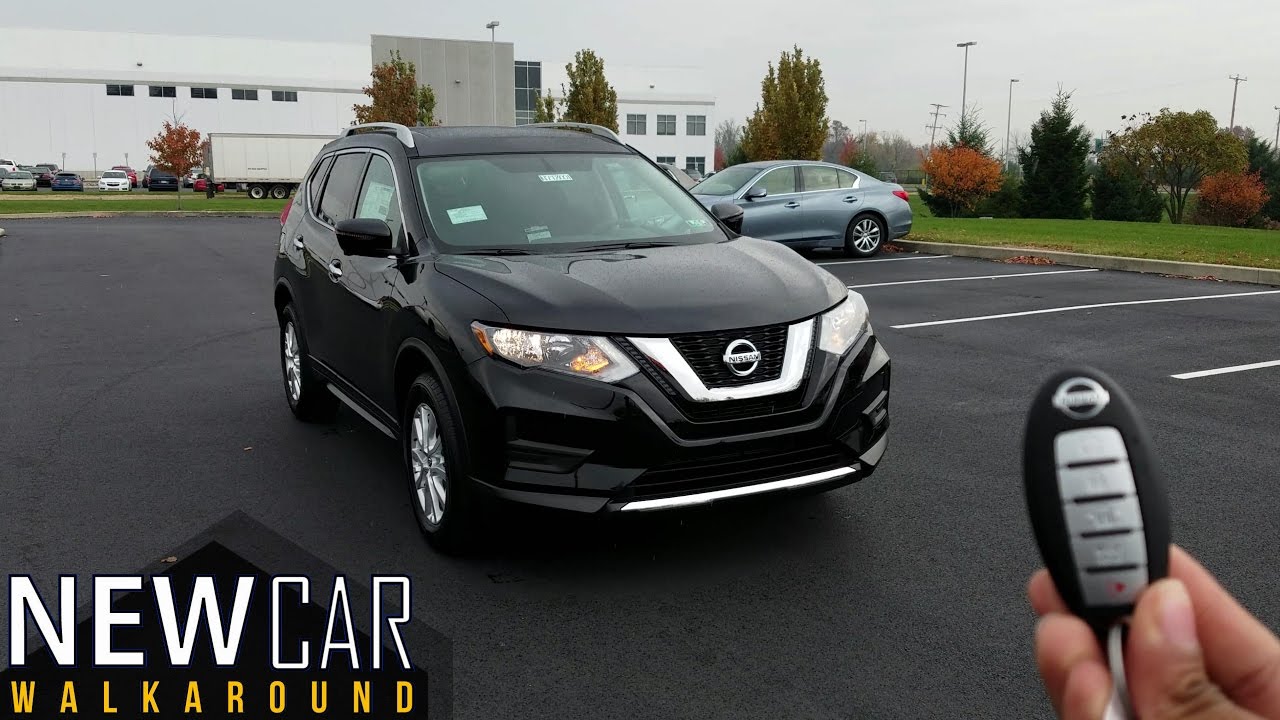 2017 NISSAN ROGUE SV - IN DEPTH WALKAROUND EXTERIOR INTERIOR & TECH
