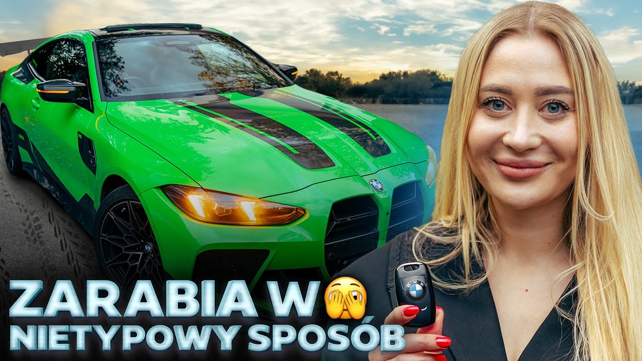 Przepiękna kobieta i jej BMW M4 za 700.000 PLN!