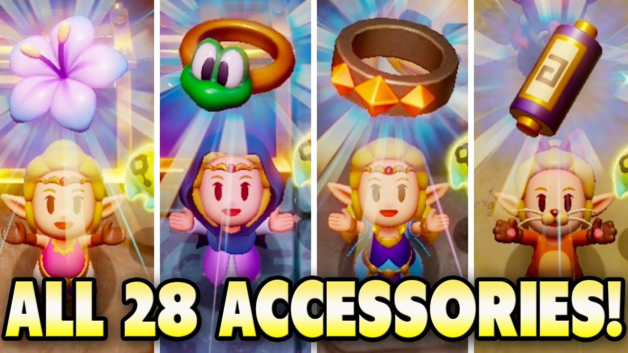 Все 28 аксессуаров и где их найти в The Legend of Zelda: Echoes of Wisdom