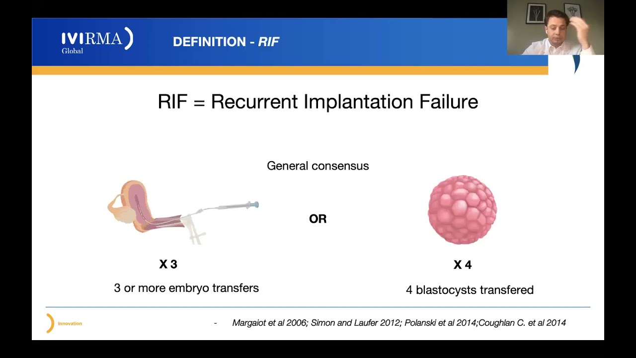 IVIRMA Journal Club: Recurrent Implantation Failure: Evolving Diagnostics and Therapeutics