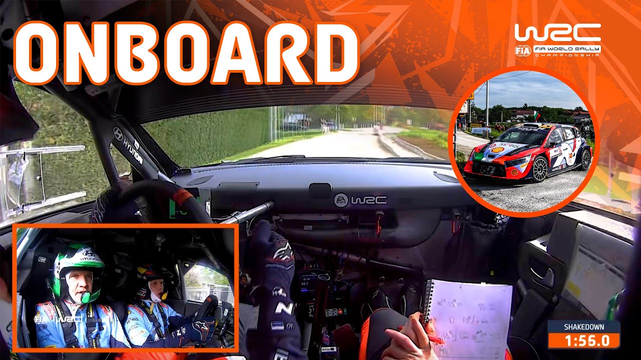 FULL SHAKEDOWN ONBOARD - Tänak/Järveoja | WRC Croatia Rally 2024