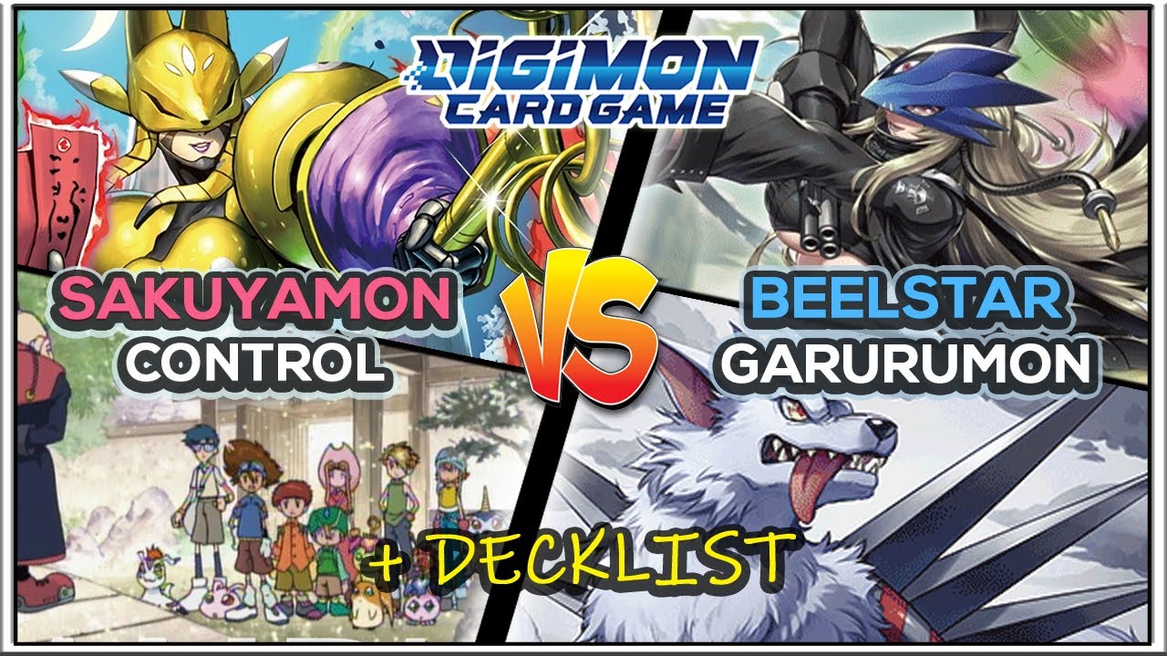 Sakuyamon Control vs Beelstarmon &bull; ST22 Gameplay | DCGO | Digimon TCG