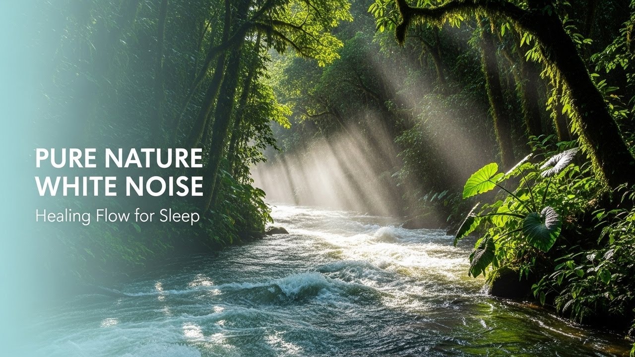 Relaxing Forest Ambience with Soothing Stream Flow for Sleep Meditation Stress Relief and Calm Focus