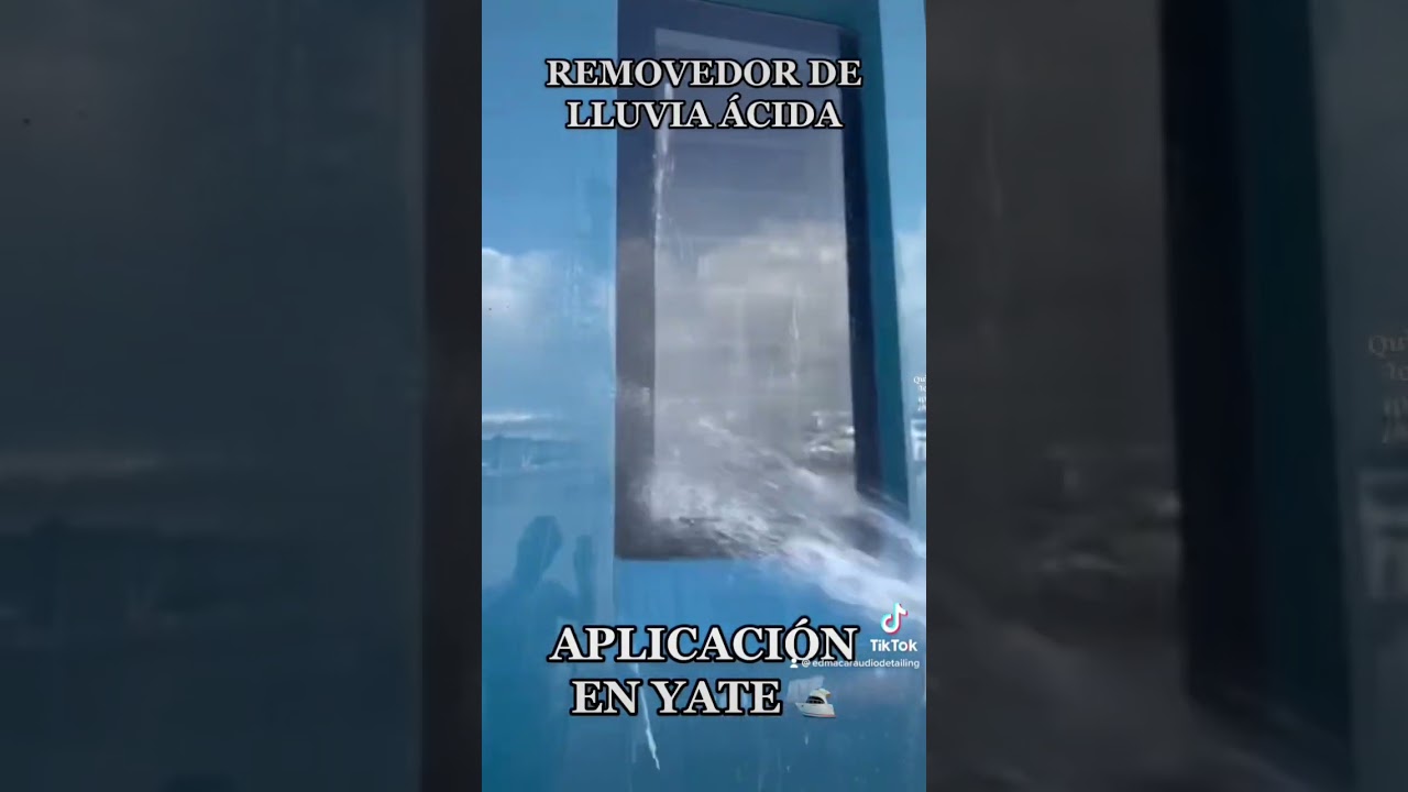 LIMPIÁNDOLO LOS VIDRIOS DE MI YATE🛥️ 