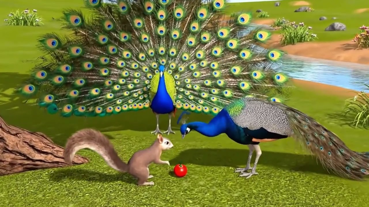 Witness The Pristine Beauty of 10 Pairs of Peacocks A Breathtaking Feathered Paradise